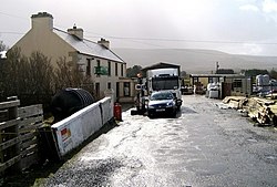 Glenamoy post office and filling station