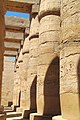 Closed papyrus umbel capitals of the Hypostyle Hall