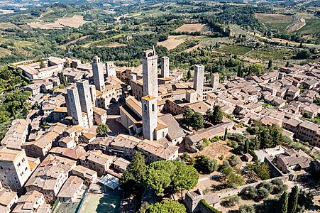 Tuscany Tower houses of San Gimignano