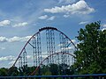 Superman's first airtime hill, Six Flags America