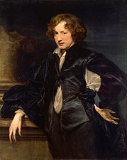 Flemish Baroque: Self-Portrait by Anthony van Dyck (1622–1623)