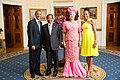 Image 7President Paul Biya with U.S. President Barack Obama in 2014 (from Cameroon)