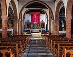 Interiör av Kyrkan Iglesia de La Asunción