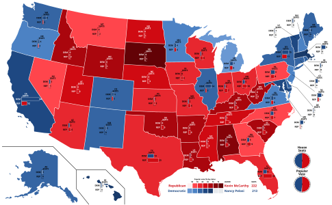 Popular vote by states