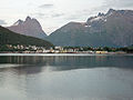 Åndalsnes sett fra Brevikstranda