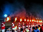 Evening aarti at Triveni Ghat