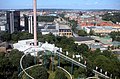 Göteborg vom Liseberg aus gesehen