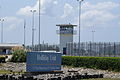 Sebuah menara jaga di C. A. Holliday Transfer Facility dari sebuah rumah tahanan negara di Huntsville, Texas