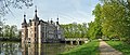 Image 14 Poeke Castle Photo: Marc Ryckaert Poeke Castle is a castle near Poeke, Belgium. Standing on 56 hectares of park, the castle is surrounded by water and is accessible through bridges at the front and rear of the building. More selected pictures