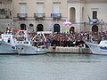 Lo sbarco nel Porto di Trani