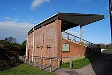 The side of the Bluemantle Stand