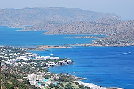 Overview of Elounda