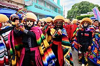 Parachicos on the streets