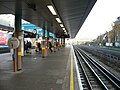 West Hampstead tube station northbound platform December 2005