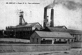 Divion coal mine, c 1900