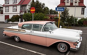 A 1957 Turnpike Cruiser 4-door hardtop