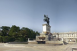 Monument to Philip IV of Spain (1640 and 1843)