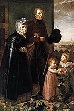 The Artist's Parents (1806), 196 x 131 cm.