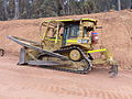 Caterpillar D6 dozer (plant P2) at Mount Solus group bushfire in November 2015.