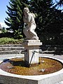 fountain at the village square