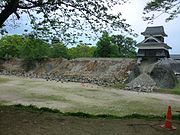 The north-west Inui Turret and wall of Kumamoto Castle.[44]