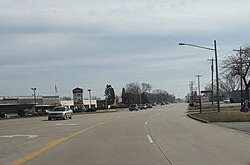 WIS 32 in Caledonia at 4 Mile Road