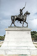 Statue de l'officier Kościuszko.