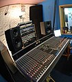 Image 7Allen & Heath GS3000 analog mixing console in a home studio (from Recording studio)