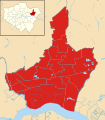 Barking and Dagenham 2018 results map