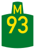 Metropolitan route M93 shield