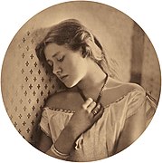 Julia Margaret Cameron (British, born India - Ellen Terry at Age Sixteen - Google Art Project