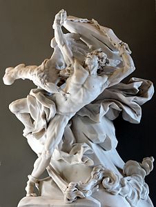 Prometheus by Nicolas-Sébastien Adam (1762)