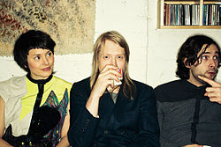 Husky Rescue in 2011. From left to right: Johanna Kalén, Marko Nyberg, Antony Bentley