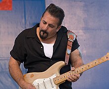 Kid Ramos performing at the 2008 San Francisco Blues Festival.