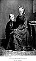 Benson, aged 5, with Beth at the Chancery, Lincoln, in 1876. From the book Hugh, Memoirs of a Brother