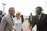 With Orville London, the Tobago House of Assembly Chief Secretary (13 March 2008)