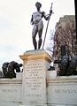 The "Boy David" Memorial to the Machine Gun Corps in London.