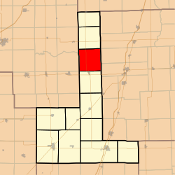 Location in Ford County