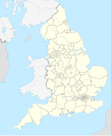 Map showing the location of Hubble