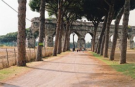 Parc des Aqueducs, dans l'Agro Romano.