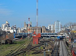 Panoramic view of the station in 2013