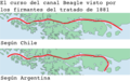 1904 Argentina changed its view of the Beagle Channel