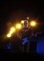 Mike McCready on stage with Pearl Jam in Berlin, Germany on September 23, 2006.