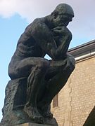 Auguste Rodin, Gânditorul, 1902, Musée Rodin⁠(fr)[traduceți], Paris