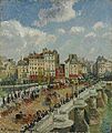 Camille Pissarro, Pont-Neuf v Paříži, 1902