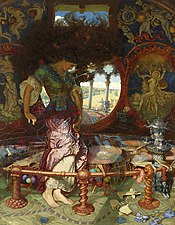 The Lady of Shalott (1905), Hartford, Wadsworth Atheneum.