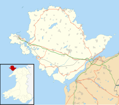 Bodorgan Hall is located in Anglesey