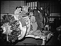 WAAFs working on an aircraft fuselage at Ultimo Technical College, Sydney, 1943