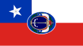 Flagge Chiles (patria nueva), 1818