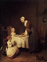 Le Bénédicité, Chardin